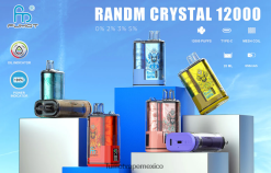Fumot Crystal Caja de vapeo desechable 20ml 12000 (1 pieza) hielo de triple baya H0XPTX284 Fumot Vape Sale