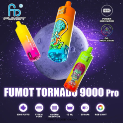 Fumot Tornado Vape desechable 9000 pro - 18 ml (1 pieza) frambuesa arándano H0XPTX207 Fumot Vape Shop