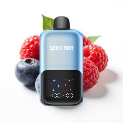 GEEK BAR 2GO 50000 Puffs 20mL 5% Nic Sal Blueberry Frambuesa Hielo Pantalla Grande