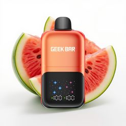 GEEK BAR 2GO 50000 Puffs Chicle de Sandía Helada pantalla grande dual tanques recargable