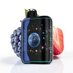 GEEK BAR Platinum Edition 25000 Puffs Pantalla 3D, Carga Rápida, Azul Frambuesa Hielo