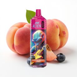 JNR Alien 10000 Puffs 850mAh 20ml Durazno Arándano Caramelo Tipo-C RGB