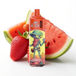 JNR Alien 10000 Puffs Fresa Sandía Hielo 850mAh 20ml Tipo-C RGB