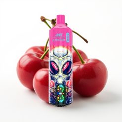 JNR Alien Max 18000 Puffs Cereza Baya, Pantalla LED, Doble Bobina, 20 Sabores