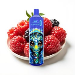 JNR Alien Max 18000 Puffs con Pantalla LED, Doble Malla, 28ml, Carga Tipo-C - Frutos Rojos Mixtos