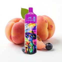 JNR Alien Max 18000 Puffs Dual Mesh Coil LED Display 28ml Durazno Arándano Caramelo