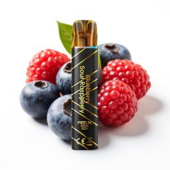 JNR Black&Golden 800 Puffs 550mAh 2ml Arándolo Frambuesa Ácida