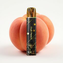 JNR Black&Golden 800 Puffs Durazno 550mAh 2ml TPD Mexico vape