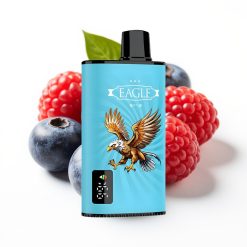 JNR EAGLE Smart 23000 Puffs Desechable - Arándano Frambuesa Ácida, Pantalla Digital, 1.0ohm, 750mAh