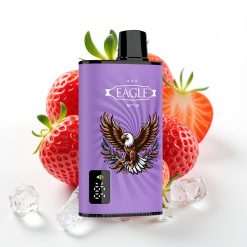 JNR EAGLE Smart 23000 Puffs Fresa Hielo Pantalla Digital Tipo-C 25ml 2%