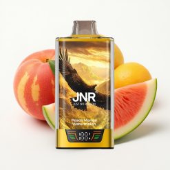 JNR Falcon Pro 28000 30ml 5% Nicotina Durazno Mango Sandía USB-C Dual Mesh