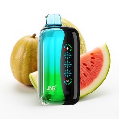 JNR Flex Ice 21000 Puffs Kiwi Sandía Hielo, 26ml, Pantalla Táctil, 1.2 Ohm Dual Mesh