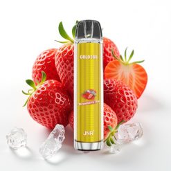 JNR Gold380 6000 Puffs Desechable Fresa Helada 1500mAh 13ml