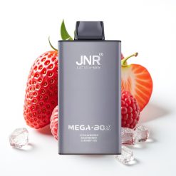 JNR Mega Box 25000 Puffs Desechable - 30ml, Doble Malla, Carga Rápida, Fresa Frambuesa Cereza Hielo