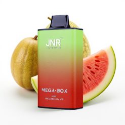 JNR Mega Box 25000 Puffs Desechable - Kiwi Sandía Hielo, 30ml, 850mAh, Dual Mesh