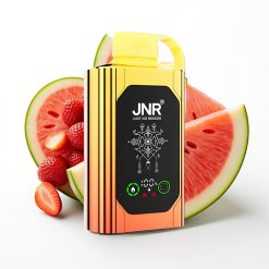 JNR Shisha Hookah Box 20500 Puffs - 25ml, Dual Mesh Coil, Sandía Fresa Bubblegum