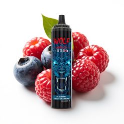 JNR Wolf Niplo 10000 Puffs Arándano Cereza Mora 1.0 Ohm 20ml Tipo-C