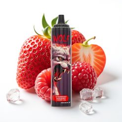 JNR Wolf Niplo 10000 Puffs Fresa Frambuesa Cereza Hielo 20ml 5%