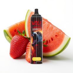 JNR Wolf Niplo 10000 Puffs Fresa Sandía Limonada 20ml 5% Tipo-C