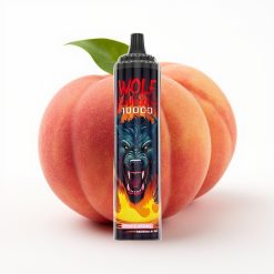 JNR Wolf Niplo 10000 Puffs Melocotón Baya 20ml 5% Tipo-C